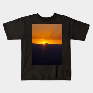 Sunset - Orange glow Kids T-Shirt